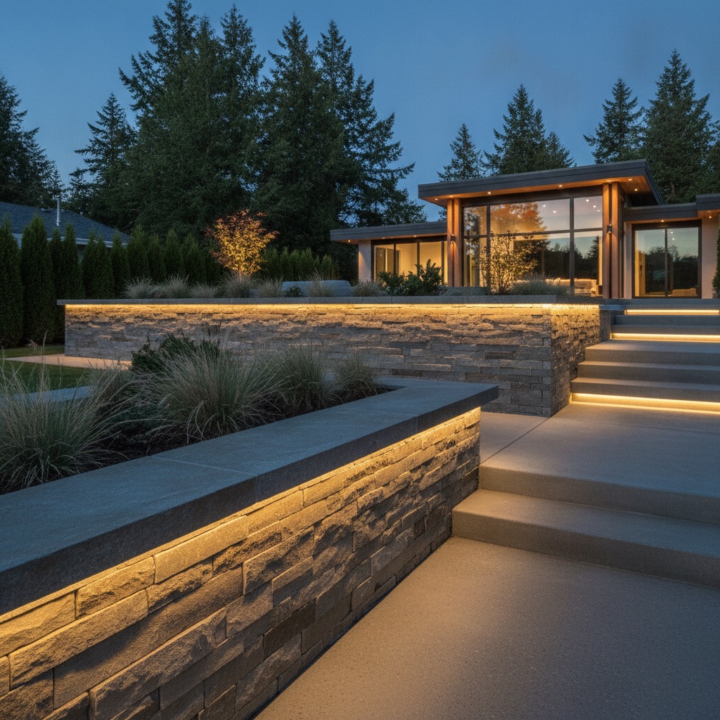 Hardscape & wall lighting